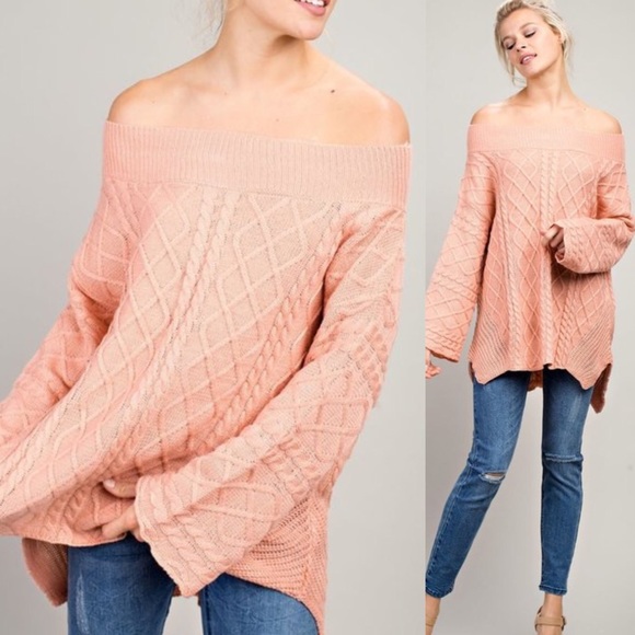 LAST 1️⃣ Off Shoulder Sweater - Picture 5 of 8